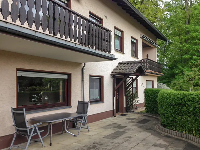 Terrasse am Haus